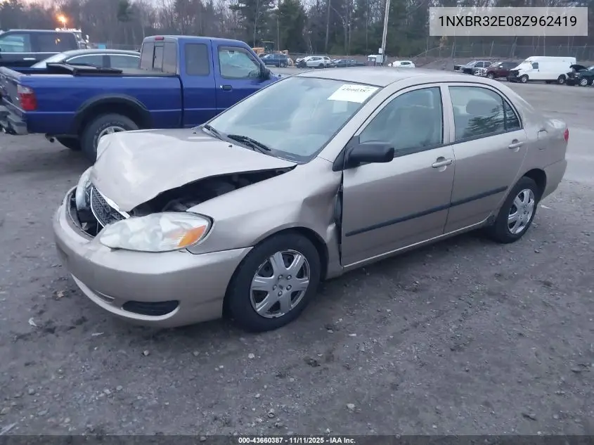 1NXBR32E08Z962419 2008 Toyota Corolla Ce
