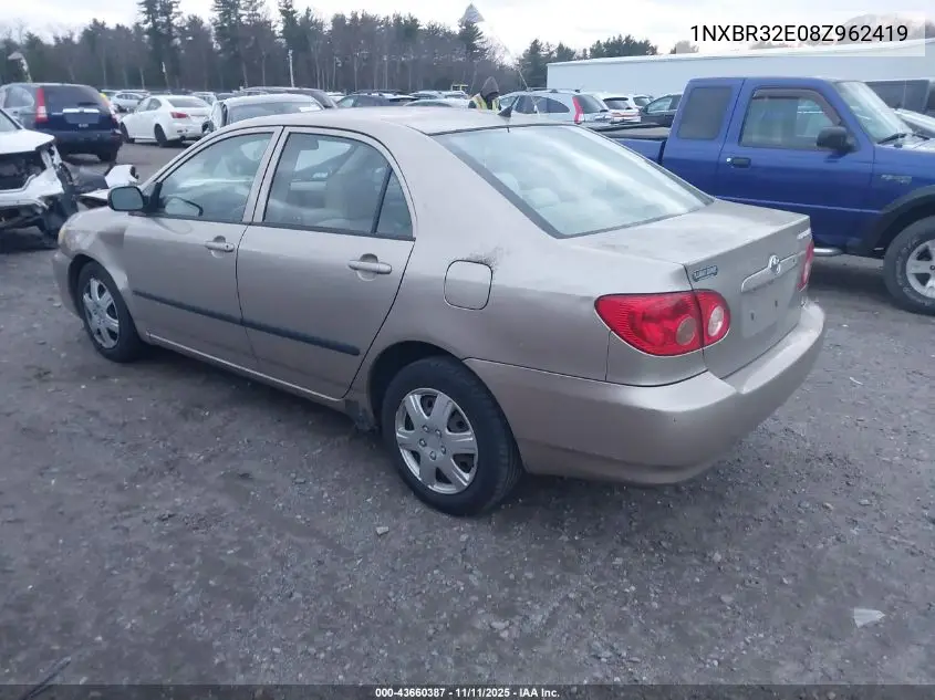 1NXBR32E08Z962419 2008 Toyota Corolla Ce