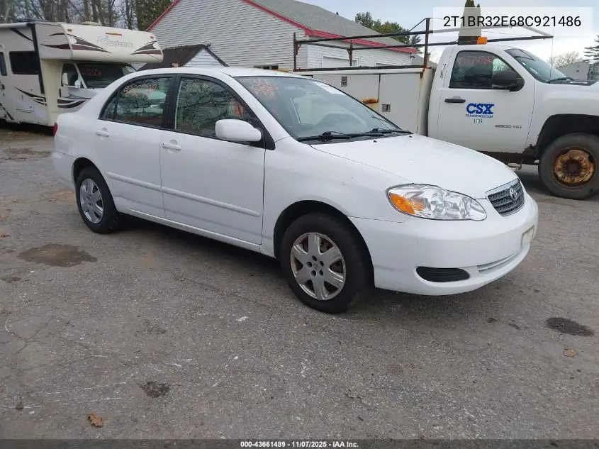 2T1BR32E68C921486 2008 Toyota Corolla Le
