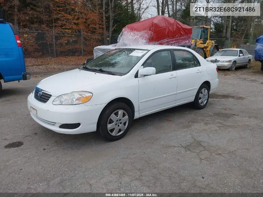 2T1BR32E68C921486 2008 Toyota Corolla Le