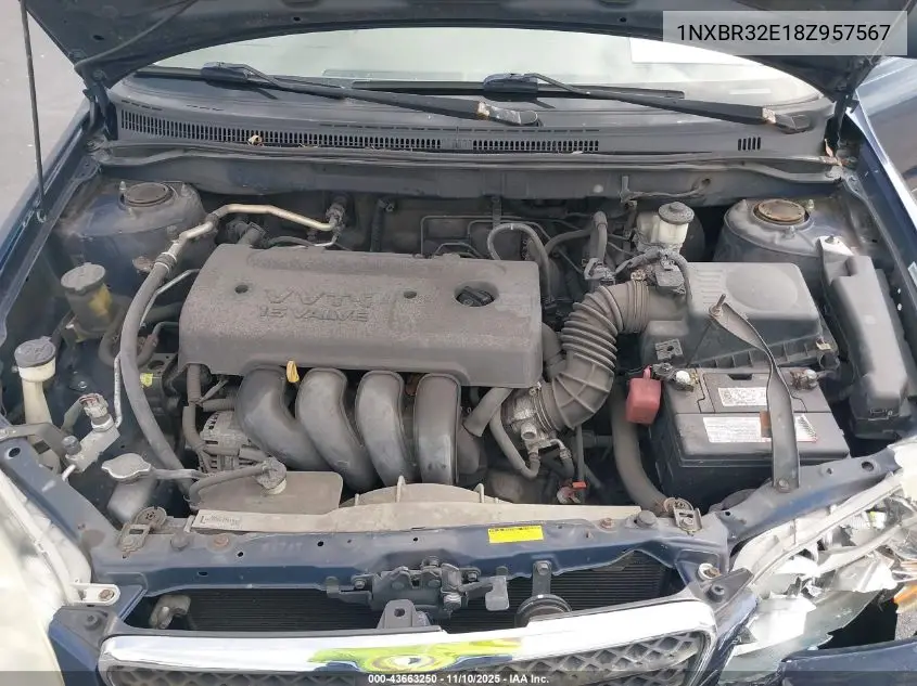 1NXBR32E18Z957567 2008 Toyota Corolla Ce