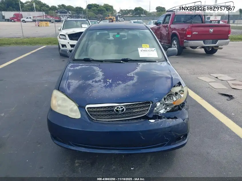 1NXBR32E18Z957567 2008 Toyota Corolla Ce