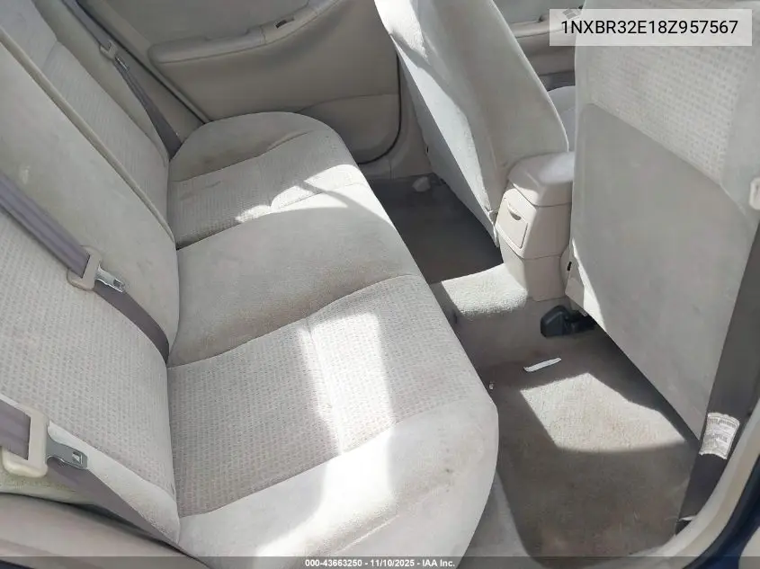 1NXBR32E18Z957567 2008 Toyota Corolla Ce
