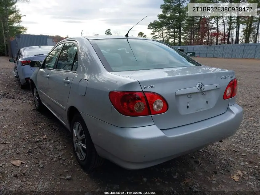 2T1BR32E38C938472 2008 Toyota Corolla Le
