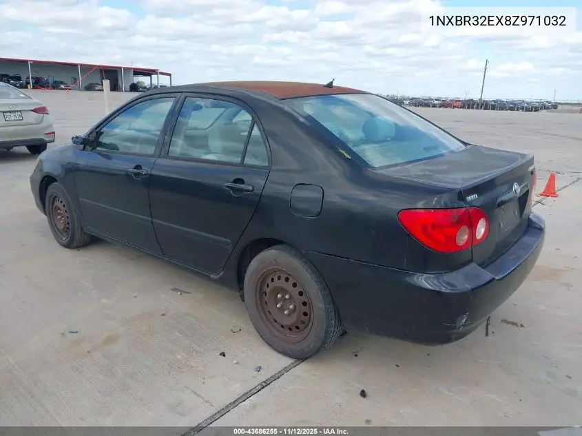 1NXBR32EX8Z971032 2008 Toyota Corolla Le