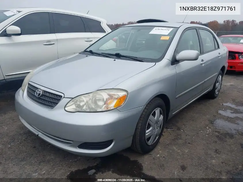 1NXBR32E18Z971761 2008 Toyota Corolla Le