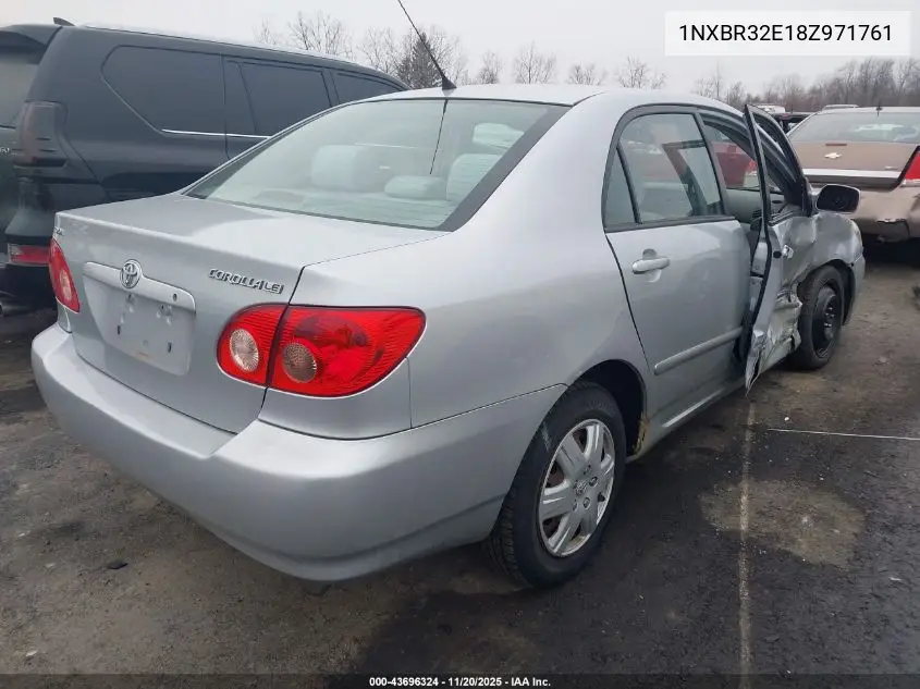 1NXBR32E18Z971761 2008 Toyota Corolla Le