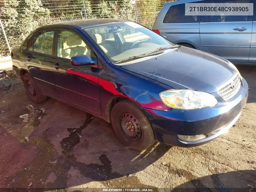 2T1BR30E48C938905 2008 Toyota Corolla Le
