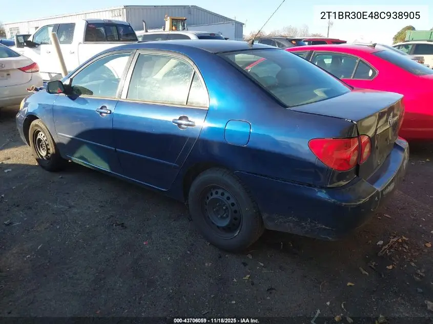 2T1BR30E48C938905 2008 Toyota Corolla Le