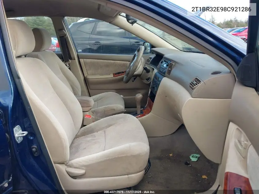 2T1BR32E98C921286 2008 Toyota Corolla Le