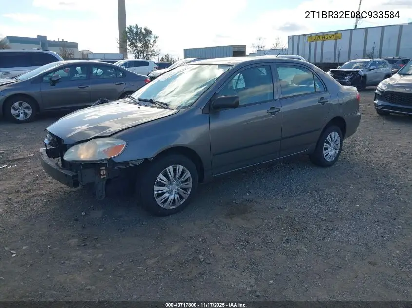 2T1BR32E08C933584 2008 Toyota Corolla Ce