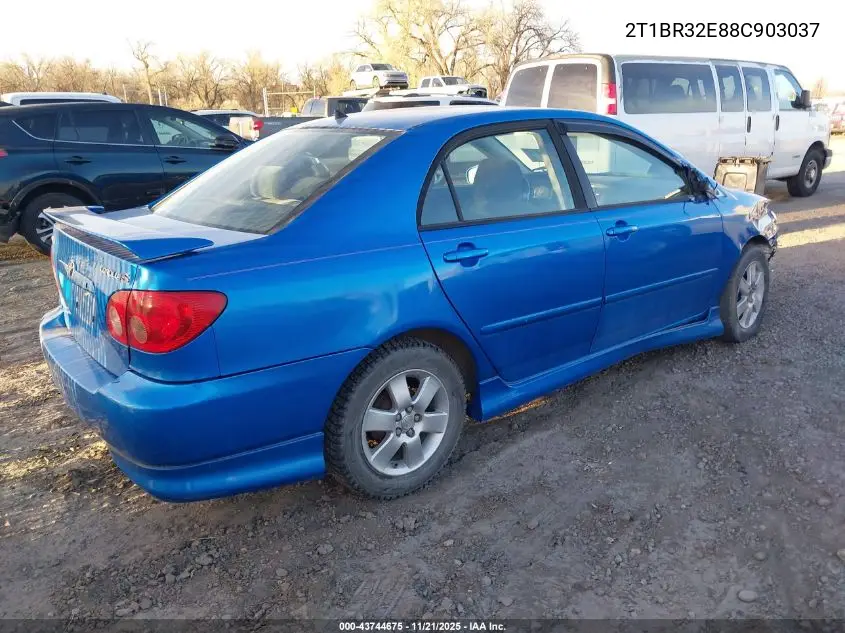 2T1BR32E88C903037 2008 Toyota Corolla S