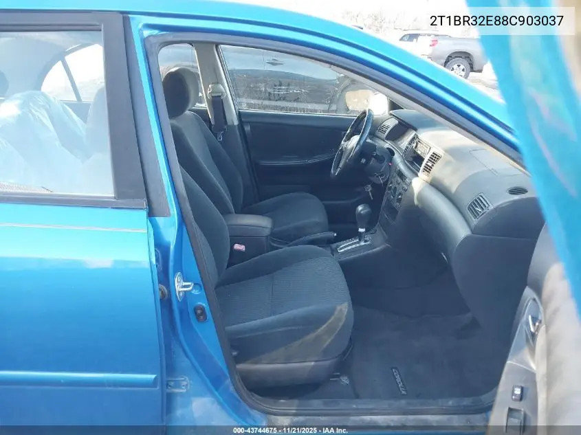 2T1BR32E88C903037 2008 Toyota Corolla S