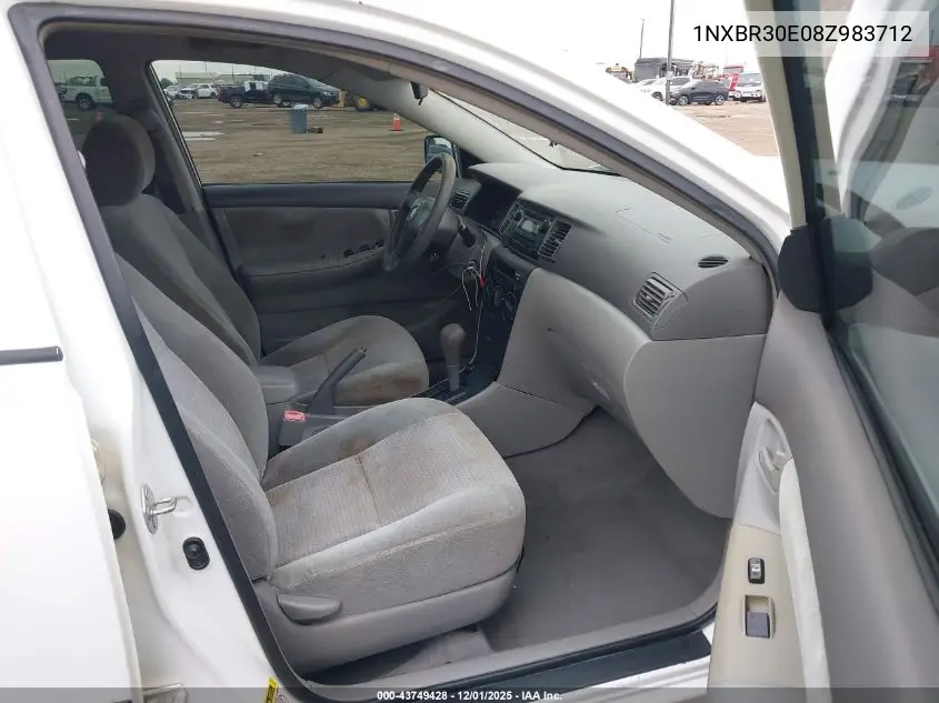 1NXBR30E08Z983712 2008 Toyota Corolla Ce