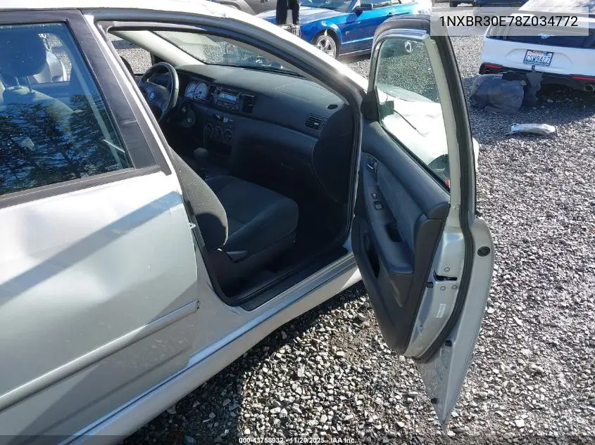 1NXBR30E78Z034772 2008 Toyota Corolla S