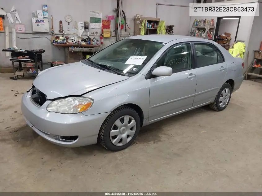 2T1BR32E28C863473 2008 Toyota Corolla Le
