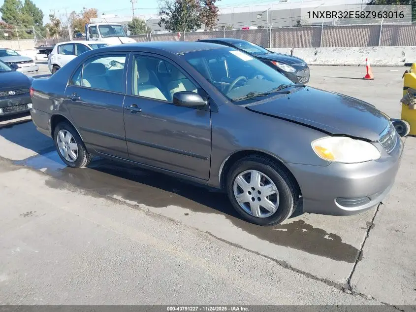 1NXBR32E58Z963016 2008 Toyota Corolla Ce