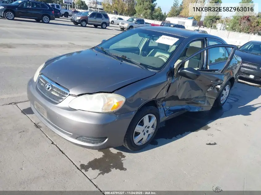 1NXBR32E58Z963016 2008 Toyota Corolla Ce