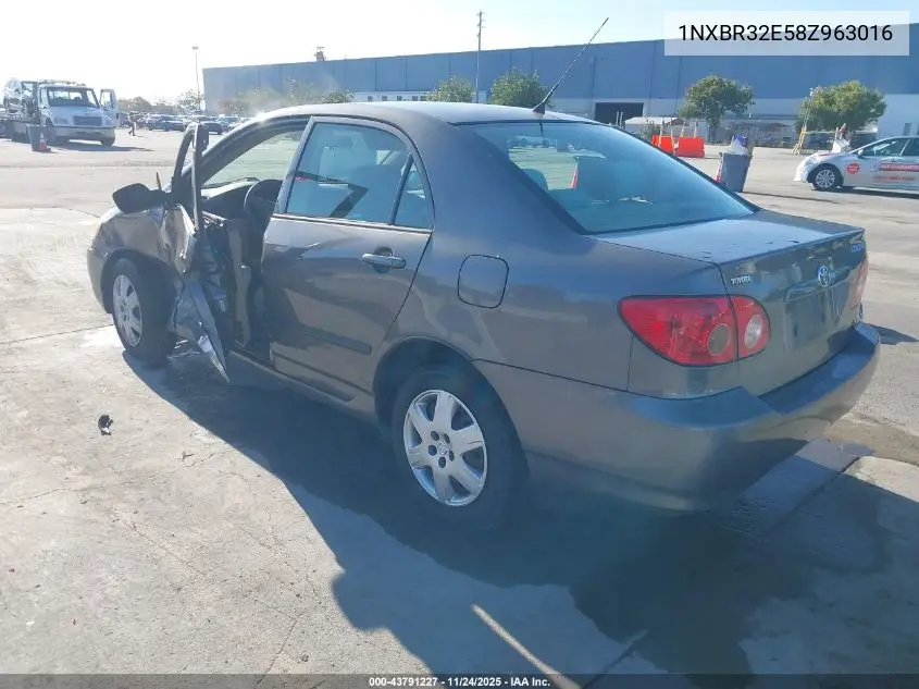 1NXBR32E58Z963016 2008 Toyota Corolla Ce