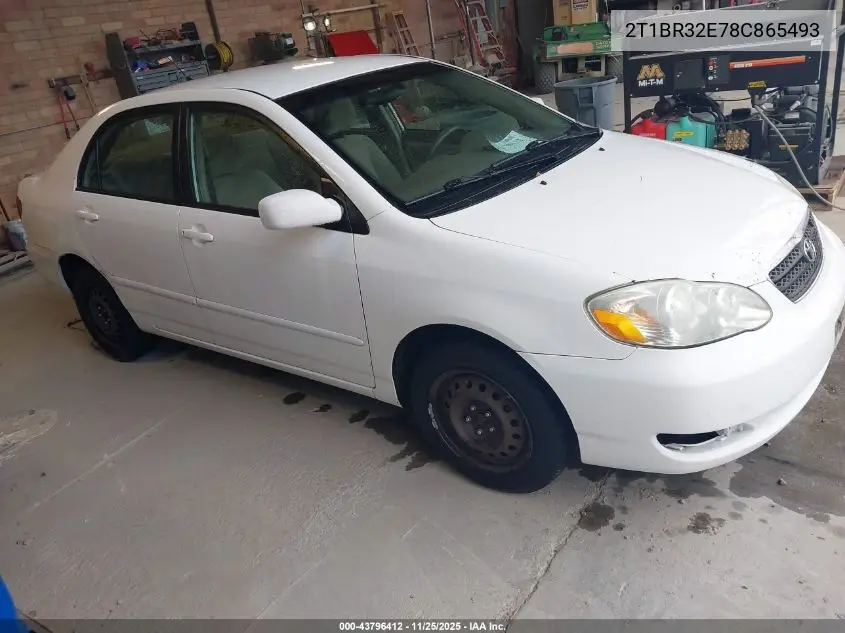 2T1BR32E78C865493 2008 Toyota Corolla Le