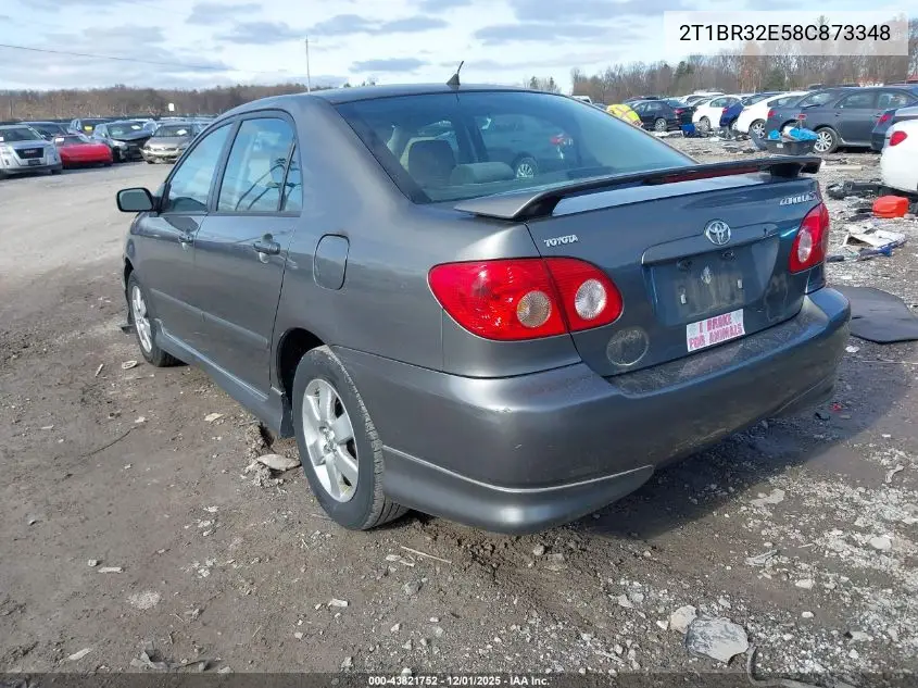 2T1BR32E58C873348 2008 Toyota Corolla S