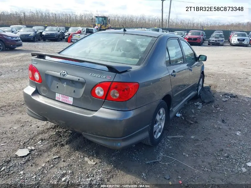2T1BR32E58C873348 2008 Toyota Corolla S