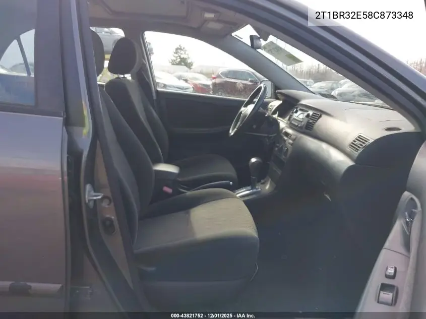 2T1BR32E58C873348 2008 Toyota Corolla S