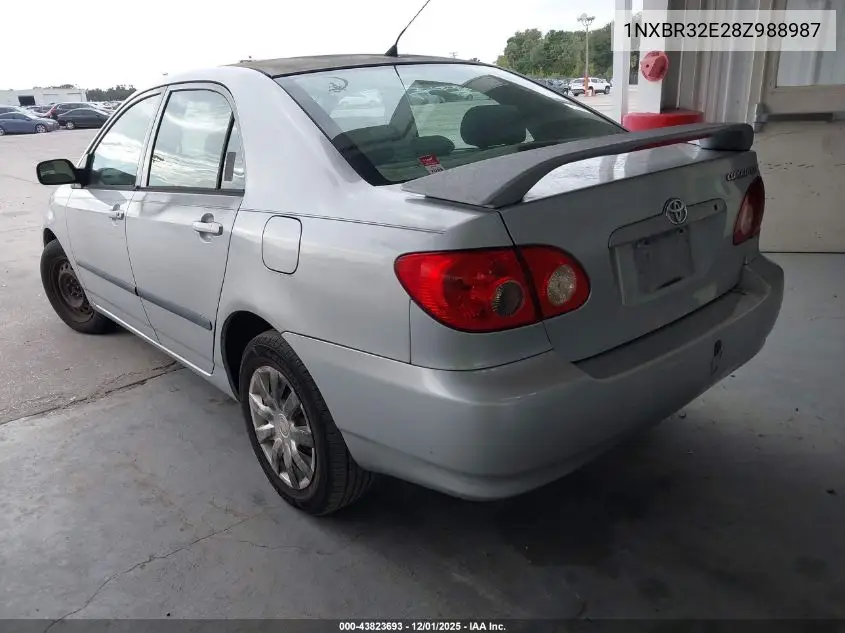 1NXBR32E28Z988987 2008 Toyota Corolla Ce