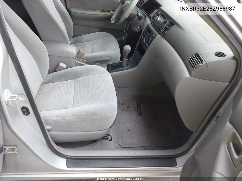 1NXBR32E28Z988987 2008 Toyota Corolla Ce