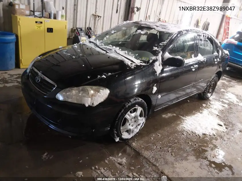 1NXBR32E38Z989047 2008 Toyota Corolla Ce