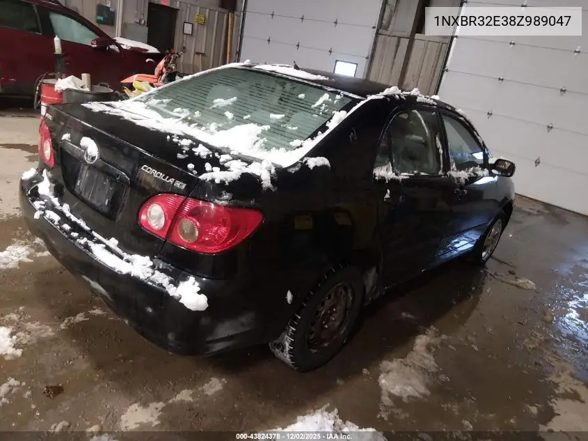 1NXBR32E38Z989047 2008 Toyota Corolla Ce