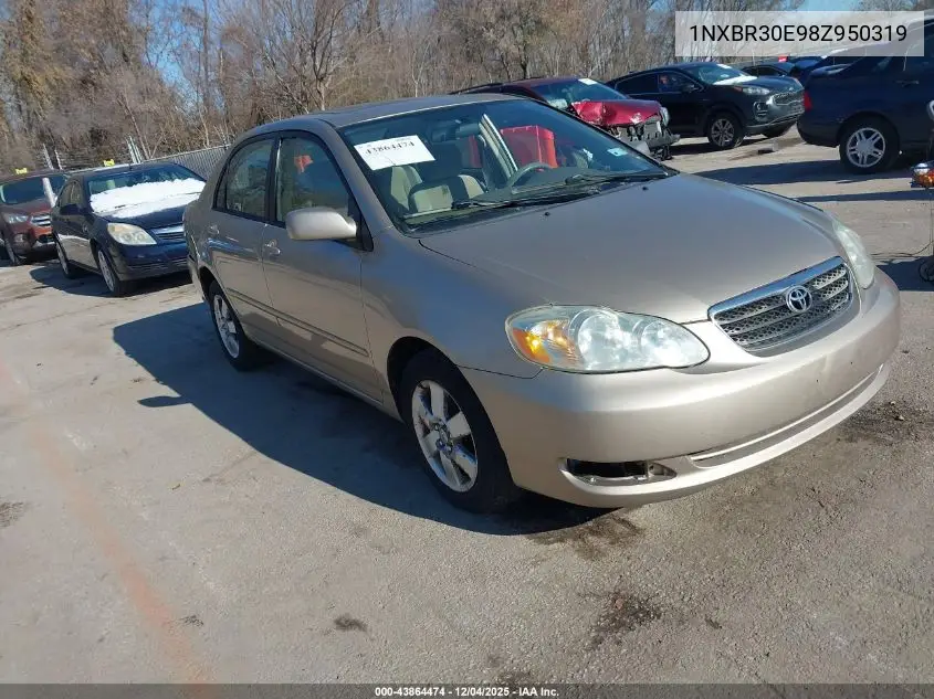 1NXBR30E98Z950319 2008 Toyota Corolla Le