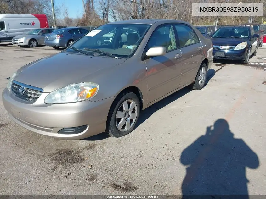 1NXBR30E98Z950319 2008 Toyota Corolla Le