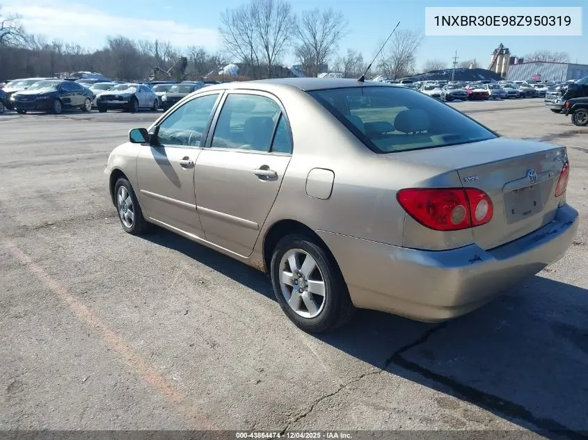 1NXBR30E98Z950319 2008 Toyota Corolla Le