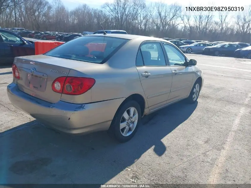 1NXBR30E98Z950319 2008 Toyota Corolla Le