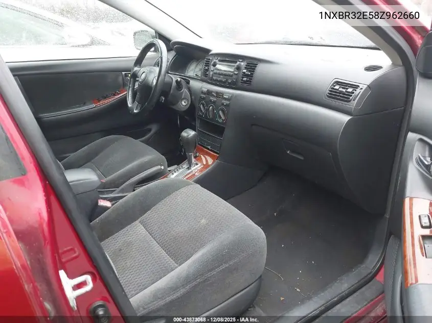 1NXBR32E58Z962660 2008 Toyota Corolla S