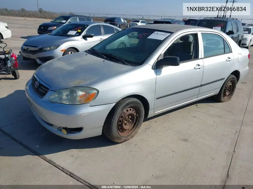 1NXBR32EX8Z966834 2008 Toyota Corolla Ce
