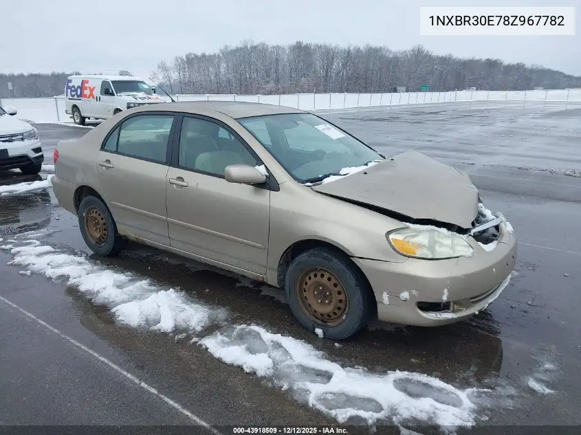 1NXBR30E78Z967782 2008 Toyota Corolla Le