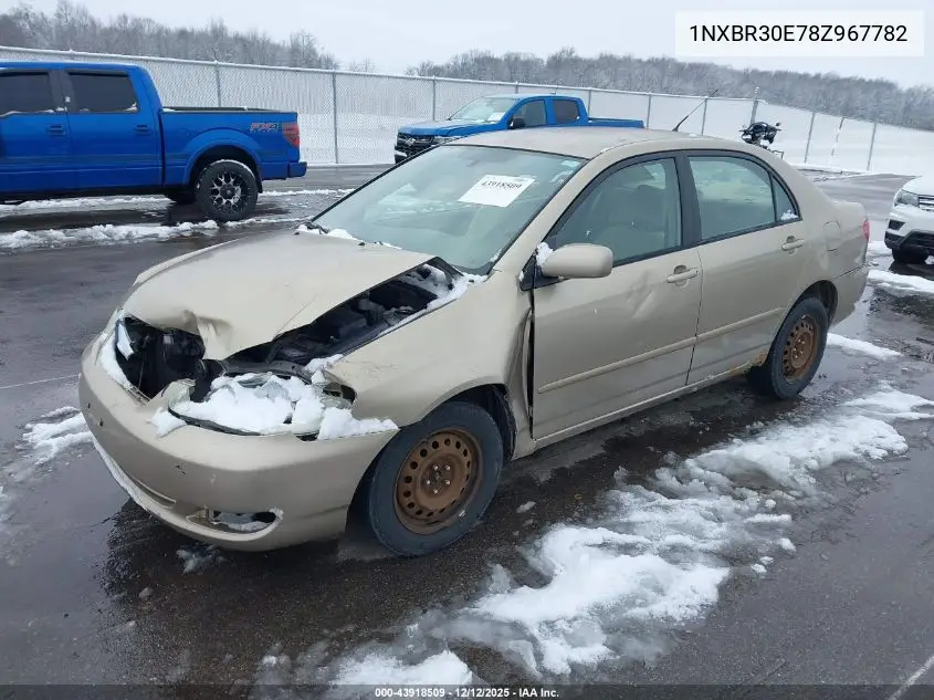 1NXBR30E78Z967782 2008 Toyota Corolla Le