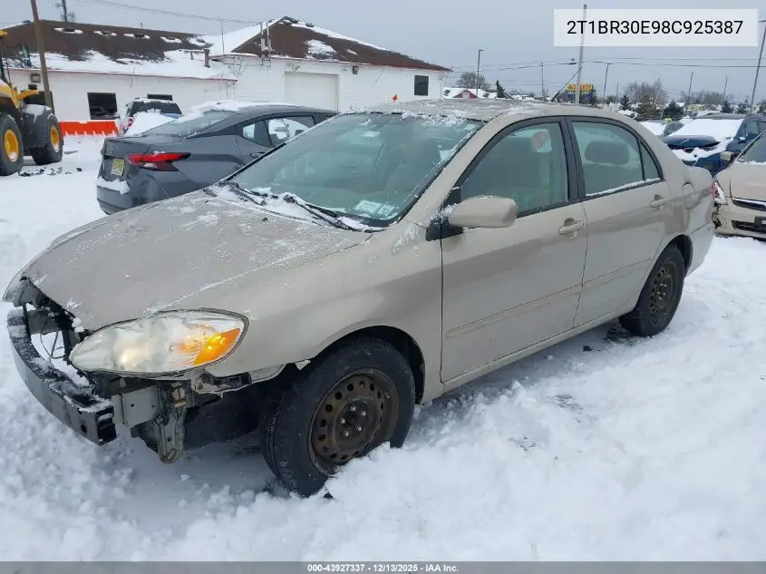 2T1BR30E98C925387 2008 Toyota Corolla Le