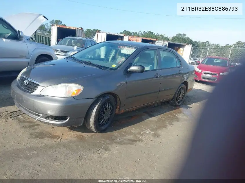 2T1BR32E38C886793 2008 Toyota Corolla Ce