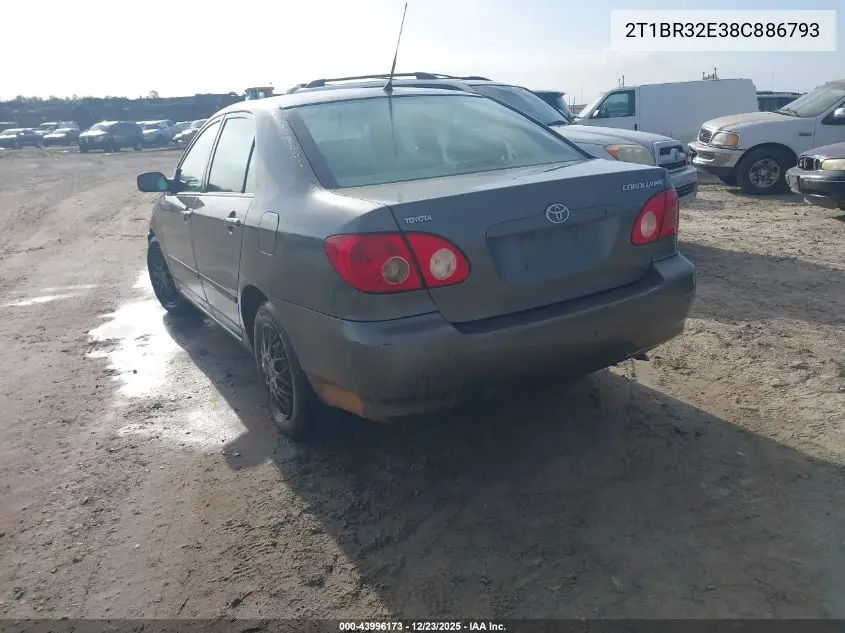 2T1BR32E38C886793 2008 Toyota Corolla Ce
