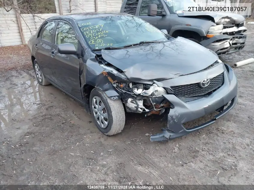 2T1BU40E39C187057 2009 Toyota Corolla Ce