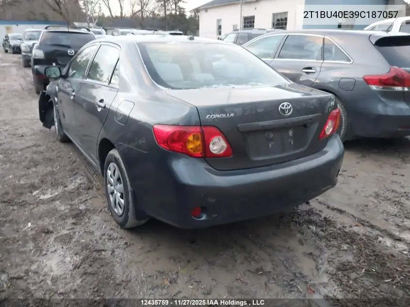 2T1BU40E39C187057 2009 Toyota Corolla Ce