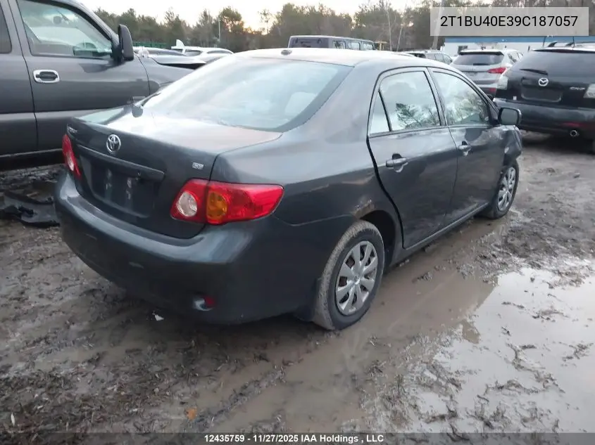 2T1BU40E39C187057 2009 Toyota Corolla Ce