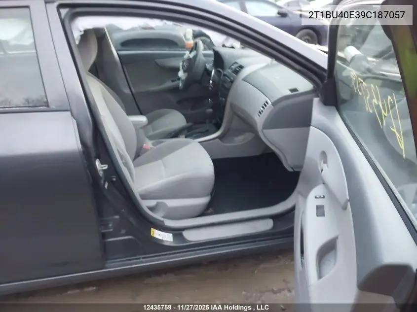 2T1BU40E39C187057 2009 Toyota Corolla Ce