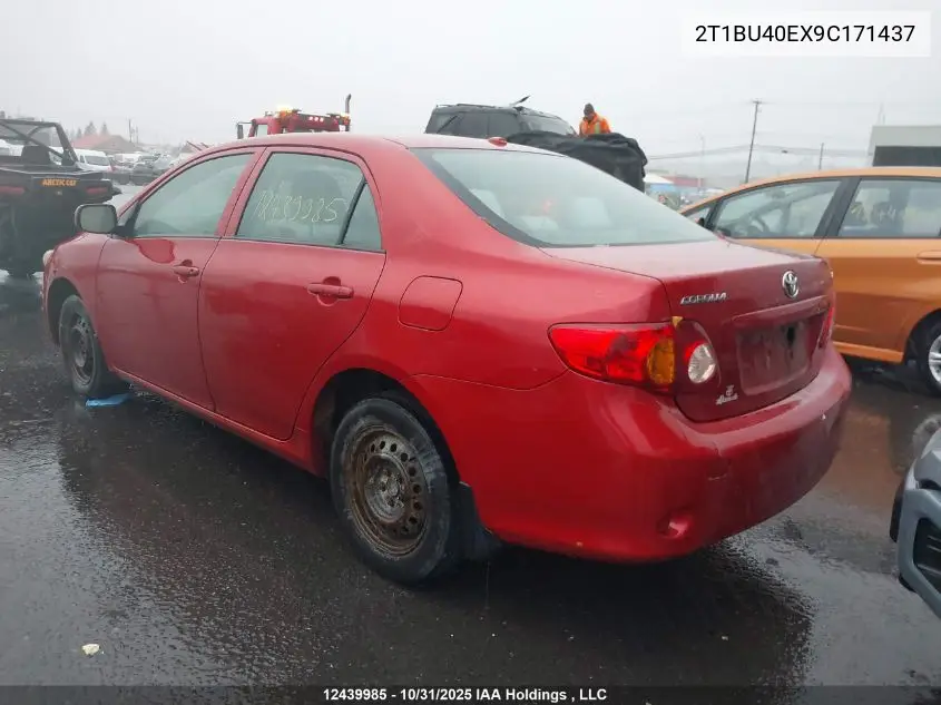 2T1BU40EX9C171437 2009 Toyota Corolla S/Le/Xle