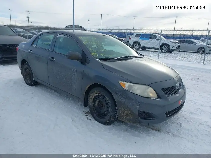 2T1BU40E99C025059 2009 Toyota Corolla Ce