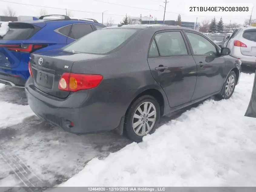 2T1BU40E79C083803 2009 Toyota Corolla