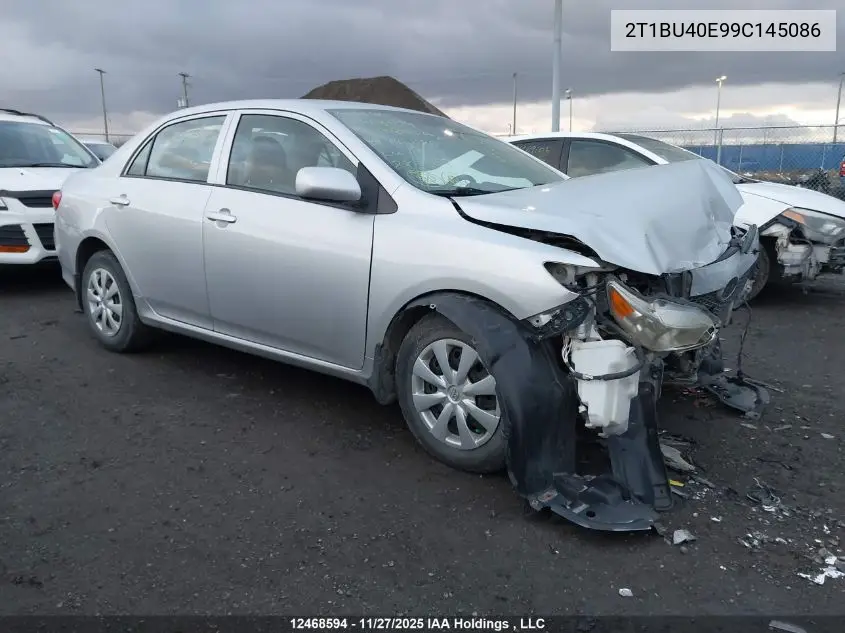 2T1BU40E99C145086 2009 Toyota Corolla